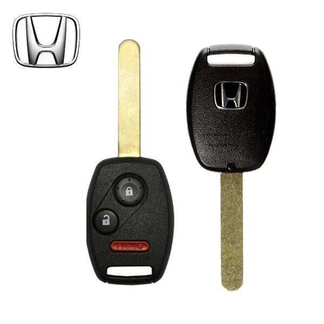 07-15 Honda: Car, SUV | 3-Button Remote Head Key | PN: 35111-SWA-306 | FCC: MLBHLIK-1T | SKU: RHK-HON013 | OEM Refurb