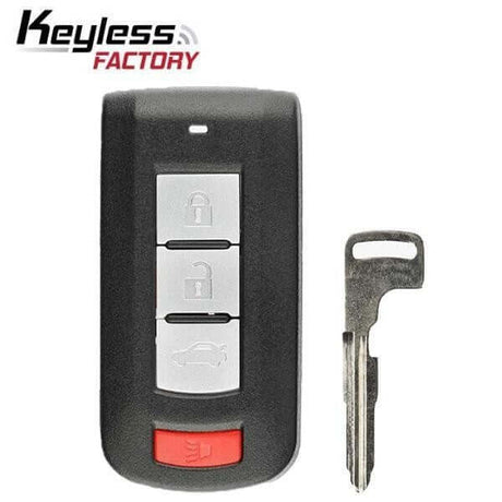 08-20 Mitsubishi: Car, SUV | 4-Button Smart Key | PN: 8637B885 | FCC: OUC644M-KEY-N | SKU: RSK-MIT-644M-4 | Aftermarket