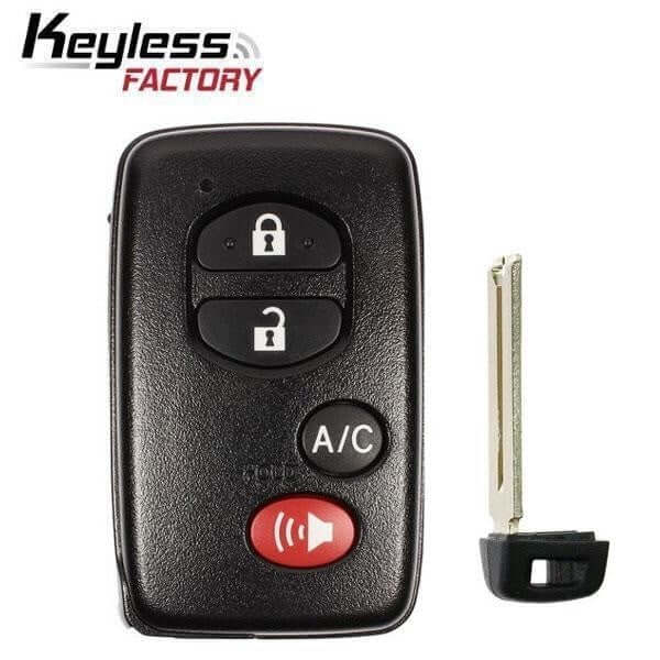 10-15 Toyota: Car | 4-Button Smart Key, GNE Board 5290 | PN: 89904-47150 | FCC: HYQ14ACX | SKU: RSK-TOY-ACAC | Aftermarket