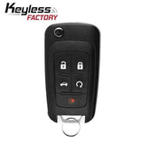 10-22 GM: Car, SUV | 5-Button Flip Key | PN: 5924369 | FCC: OHT01060512 | SKU: RK-GM-FP5 | Aftermarket