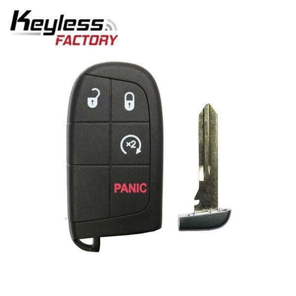 11-25 Chrylser: Car, SUV | 4-Button Smart Key | PN: 68066350AD | FCC: M3N-40821302 | SKU: AFM-RSK-DDG-302-4B | Aftermarket