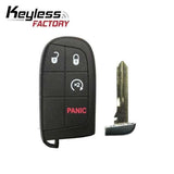 11-25 Chrylser: Car, SUV | 4-Button Smart Key | PN: 68066350AD | FCC: M3N-40821302 | SKU: AFM-RSK-DDG-302-4B | Aftermarket