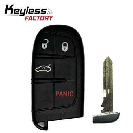 11-26 Dodge: Car, SUV | 4-Button Smart Key | PN: 68051387AD | FCC: M3N40821302 | SKU: AFM-RSK-DDG-302-4A | Aftermarket