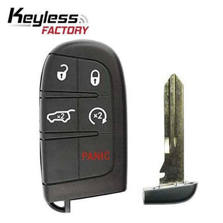 11-26 Jeep: SUV | 5-Button Smart Key | PN: 68143505AC | FCC: M3N-40821302 | SKU: RSK-JP-1302-5 | Aftermarket