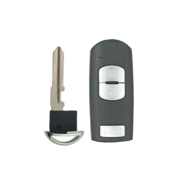 12-20 Mazda: Car | 3-Button Smart Key | PN: KD33-67-5RY | FCC: WAZSKE13D02 | SKU: RSK-MZ-WAZ-3 | Aftermarket
