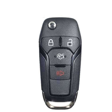 13-17 Ford: Car | 4-Button Flip Key, Chip 4D-63 128-Bit | PN: 164-R7986 | FCC: N5F-A08TAA | SKU: RFK-FD-FSN-4 | Aftermarket