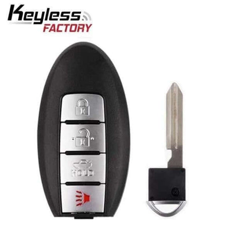13-19 Nissan: Car | 4-Button Smart Key | PN: 285E3-3SG0D | FCC: CWTWB1U840 | IC: 1788D-FWB11U840 | SKU: RSK-NIS-SEN4 | Aftermarket