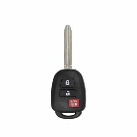 13-21 Toyota (USA): SUV, Truck | 3-BTN Remote Head Key, H Chip 4D | PN: 89071-0R040 | FCC: GQ4-52T | SKU: RHK-TOY-52TH-3 | Aftermarket