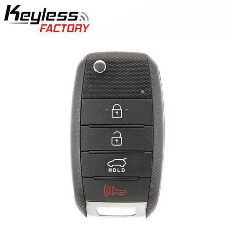 14-19 Kia: SUV | 4-Button Flip Key | ASSY: Gen 2 PS | PN: 95430-B2100 | FCC: OSLOKA-875T | SKU: RFK-KIA-SO19 | Aftermarket