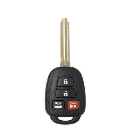 14-19 Toyota: Car, Truck | 4-Button Remote Head Key, H Chip 8A | PN: 89070-06421 | FCC: HYQ12BDM | SKU: RHK-TOY-BDM-H-4 | Aftermarket