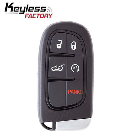 14-23 Jeep: SUV | 5-Button Smart Key | PN: 68141580AD | FCC: GQ4-54T | SKU: RSK-JP-54T-5 | Aftermarket