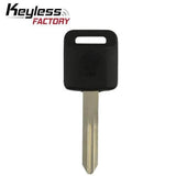 14-25 Nissan: SUV | NI07 Transponder Key, AES 4A Chip | Keyway: DA34 | PN: 1-22185 | SKU: K-NI07 | Aftermarket