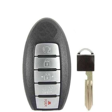 15-19 Nissan: SUV | 5-Button Smart Key | PN: 285E3-5AA5A | FCC: KR5S180144014 | IC: 7812D-S180204 | SKU: RSK-NIS-204-5 | Aftermarket