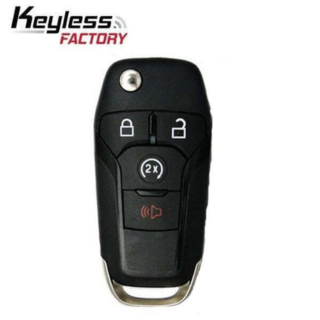 15-26 Ford: SUV, Truck | 4-Button Flip Key | PN: 164-R8134 | FCC: N5F-A08TDA | SKU: RFK-FD-RA04 | Aftermarket