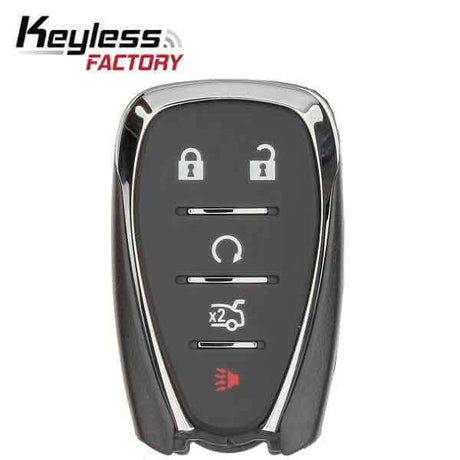16-20 Chevrolet: Car | 5-Button Smart Key, 315 MHz, XL7 | PN: 13508768, 13585722 | FCC: HYQ4AA | SKU: RSK-GM-4AA-5TR | Aftermarket