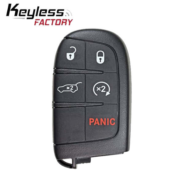 17-25 Jeep: SUV | 5-Button Smart Key | PN: 68250343AB | FCC: M3N-40821302 | SKU: RSK-JP-CP2105 | Aftermarket
