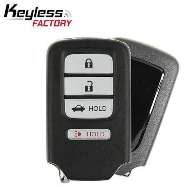18-22 Honda: Car | 4-Button Smart Key, No Memory | PN: 72147-TVA-A11 | FCC: CWTWB1G0090 | SKU: RSK-HON-AC04 | Aftermarket