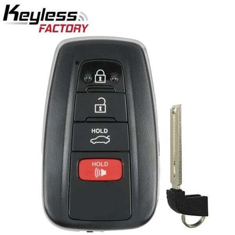 18-25 Toyota (USA): Car | 4-Button Smart Key, Board 0351 | PN: 89904-06220 | FCC: HYQ14FBC | SKU: RSK-TOY-CMR19 | Aftermarket