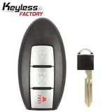 19-25 Nissan: SUV, Truck | 3-Button Smart Key | PN: 285E3-9UF1A, 285E3-9UF1B | FCC: KR5TXN7 | IC: 7812D-TXN7 | SKU: RSK-NIS-XN73 | Aftermarket