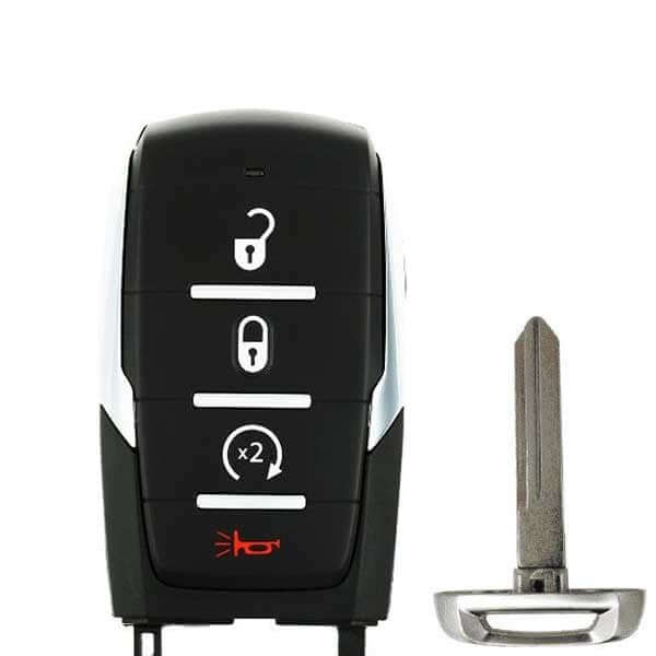 19-26 Ram 1500: Truck | 4-Button Smart Key | PN: 68291689AD | FCC: OHT-4882056 | SKU: RSK-DDG-1504 | Aftermarket