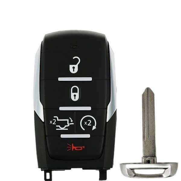 19-26 Ram 1500: Truck | 5-Button Smart Key | PN: 68291691AD | FCC: OHT-4882056 | SKU: RSK-DDG-1505 | Aftermarket