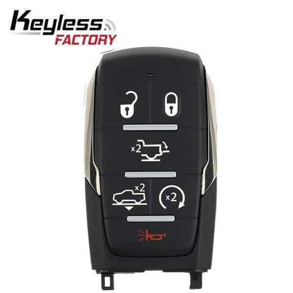 19-26 Ram 1500: Truck | 6-Button Smart Key | PN: 68291692AD | FCC: OHT-4882056 | SKU: RSK-DDG-1506 | Aftermarket