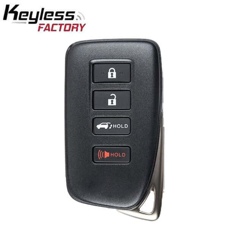 20-22 Lexus: SUV | 4-Button Smart Key | PN: 89904-48V80 | FCC: HYQ14FLB | SKU: RSK-LEX-V80 | Aftermarket