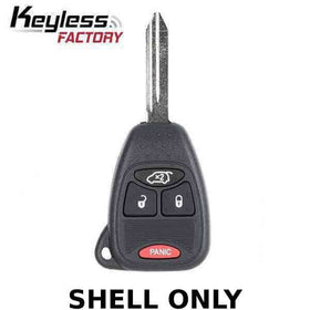 04-07 Chrysler:  | 4-Button Remote Head Key SHELL, No Board, No Chip | FCC: M3N5WY72XX | SKU: RHS-CHY-1364 | Aftermarket