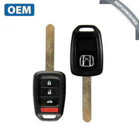 13-15 Honda: Car | 4-Button Remote Head Key, G Chip, 315 MHz | PN: 35118-T2A-A20 | FCC: MLBHLIK6-1T | SKU: RHK-ULK184 | OEM Refurb