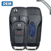 13-17 Ford: Car | 4-Button Flip Key, Chip 128-Bit | PN: 164-R7986 | FCC: N5F-A08TAA | SKU: RFK-FRD059 | OEM Refurb - Security Safe Locksmith