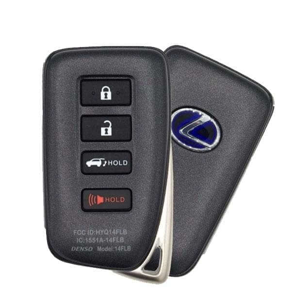 20-22 Lexus: SUV | 4-Button Smart Key | PN: 89904-0E180 | FCC: HYQ14FLB | SKU: RSK-LEX180 | OEM Refurb