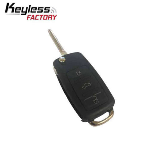 98-14 Ford: Car, SUV, Truck, Van | H92 4-Button Flip Key, Chip 4D-63 | PN: FDFLP4 | FCC: CWTWB1U331 | SKU: RFK-FD-H92-1 | Aftermarket
