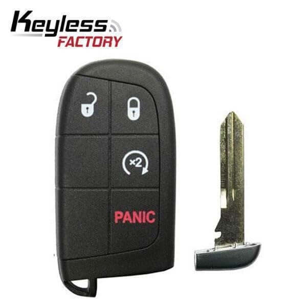 11-20 Chrylser: Car, SUV | 4-Button Smart Key | PN: 68066350AD | FCC: M3N-40821302 | SKU: AFM-RSK-DDG-302-4B | Aftermarket - Security Safe Locksmith