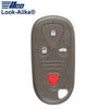 99-06 Acura: Car | 4-Button Keyless Entry Remote | PN: 72147-S0K-A23 | FCC: E4EG8D-444H-A | SKU: ILCO-AX00012550 | Aftermarket