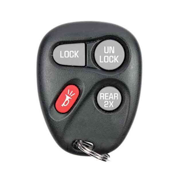 96-05 GM: Car | 4-Button Keyless Entry Remote | PN: 15732805 | FCC: KOBUT1BT | SKU: R-G-805 | Aftermarket