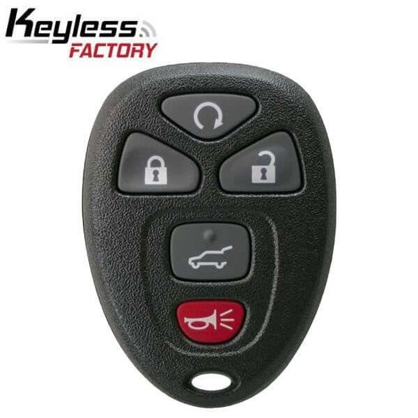 07-17 GM: SUV | 5-Button Keyless Entry Remote | PN: 15857840 | FCC: OUC60270 | SKU: R-GM-502 | Aftermarket