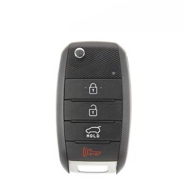 14-19 Kia: SUV | 4-Button Flip Key | ASSY: Gen 2 PS | PN: 95430-B2100 | FCC: OSLOKA-875T | SKU: RFK-KIA-SO19 | Aftermarket