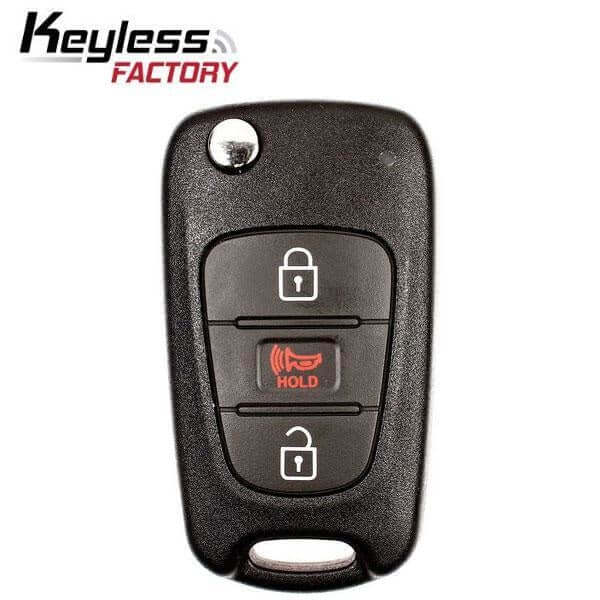 10-12 Kia: SUV | 3-Button Flip Key | PN: 95430-2K250 | FCC: NY0SEKSAM11ATX | ASSY: AM11MY | SKU: RFK-KIA-TXSL | Aftermarket - Security Safe Locksmith
