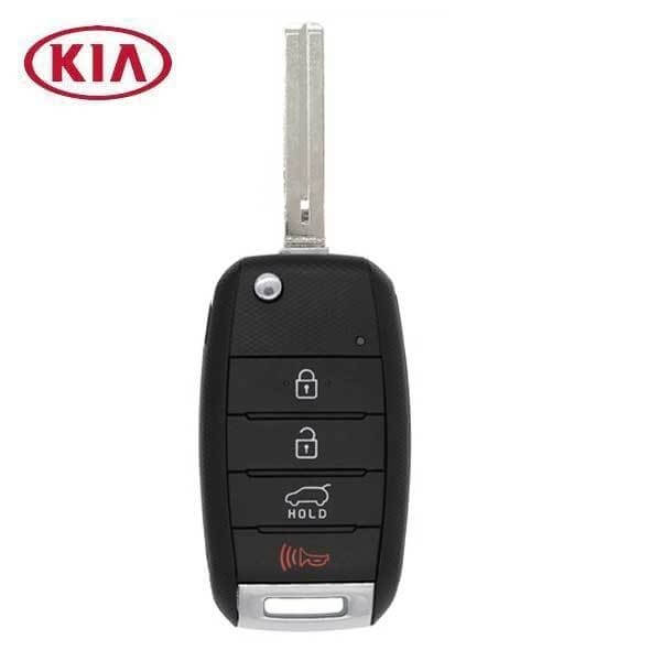 15-20 Kia: SUV | 4-Button Flip Key | PN: 95430-C5100 | FCC: OSLOKA-910T | SKU: RFK-KIA-C5100 | OEM