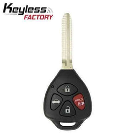06-11 Toyota: Car | 4-Button Remote Head Key, 4D67 Chip | PN: 89070-06231 | FCC: HYQ12BBY | SKU: RK-TOY-401 | Aftermarket