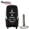 19-23 Dodge Ram 1500 | 5-Button Smart Key | PN: 68291691AD | FCC: OHT-4882056 | SKU: RSK-DDG-1505 | Aftermarket