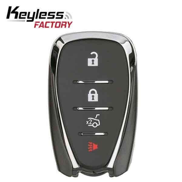 16-20 Chevrolet: Car | 4-Button Smart Key, 315 MHz, XL7 | PN: 13508770, 13529661 | FCC: HYQ4AA | SKU: RSK-GM-4AA-4TR | Aftermarket