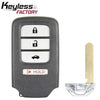 13-15 Honda: Car | 4-Button Smart Key | PN: 72147-T2A-A01 | FCC: ACJ932HK1210A | SKU: RSK-HON-AC12-4 | Aftermarket