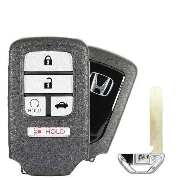 16-17 Honda: Car | 5-Button Smart Key, Driver 2 | PN: 72147-T2G-A51 | FCC: ACJ932HK1310A | SKU: RSK-HON-T2GA51 | OEM