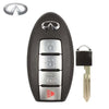 06-10 Infiniti: Car | 4-Button Smart Key | PN: 285E3-EH12A | FCC: CWTWBU735 | IC: 1788D-FWB1U735 | SKU: RSK-INF-EH12A | OEM