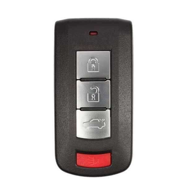 08-20 Mitsubishi: Car, SUV | 4-Button Smart Key | PN: 8637B885 | FCC: OUC644M-KEY-N | SKU: RSK-MIT-644M-4 | Aftermarket