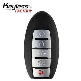 16-18 Nissan, Infiniti: Car, SUV | 5-Button Smart Key | PN: 285E3-4RA0B | FCC: KR5S180144014 | IC: 7812D-S180204 | SKU: RSK-NIS-1618-5 | Aftermarket