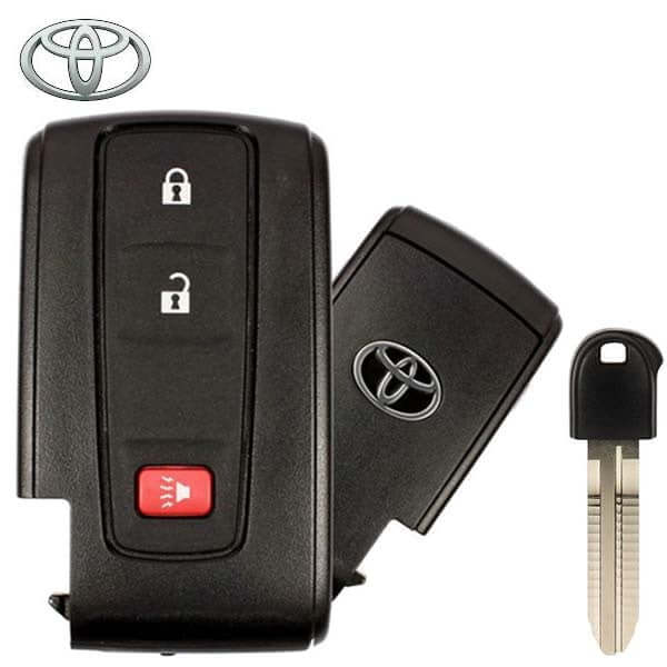 04-09 Toyota: Car | 3-Button Smart Key, w/Smart Entry | PN: 89994-47061 | FCC: MOZB31EG | SKU: RSK-TOY028 | OEM Refurb