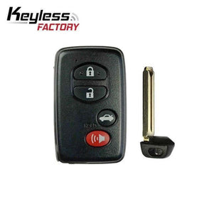07-14 Toyota: Car, SUV | 4-Button Smart Key, GNE Board 6601 | PN: 89904-06131 | FCC: HYQ14AEM | SKU: RSK-TOY-AEM-4T | Aftermarket