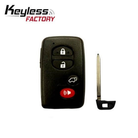 10-17 Toyota: SUV | 4-Button Smart Key, GNE Board | PN: 89904-0T060 | FCC: HYQ14ACX | SKU: RSK-TOY-CX4V | Aftermarket